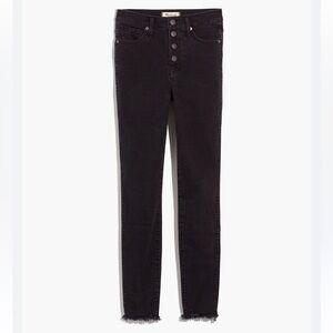 Madewell Women's High-Rise Skinny Jeans - Black